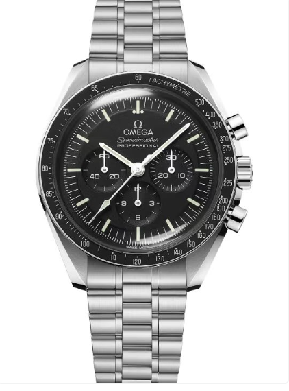 OMEGA Speedmaster Chronograph 38mm - Black on Bracelet