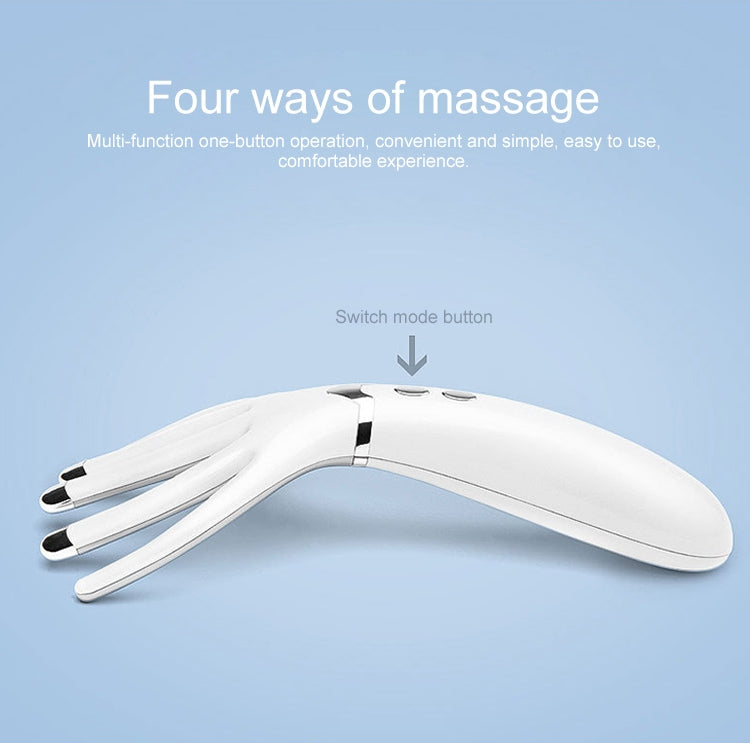 Mini Portable Rechargeable Multifunctional Head Massager Massage Comb, Rechargeable