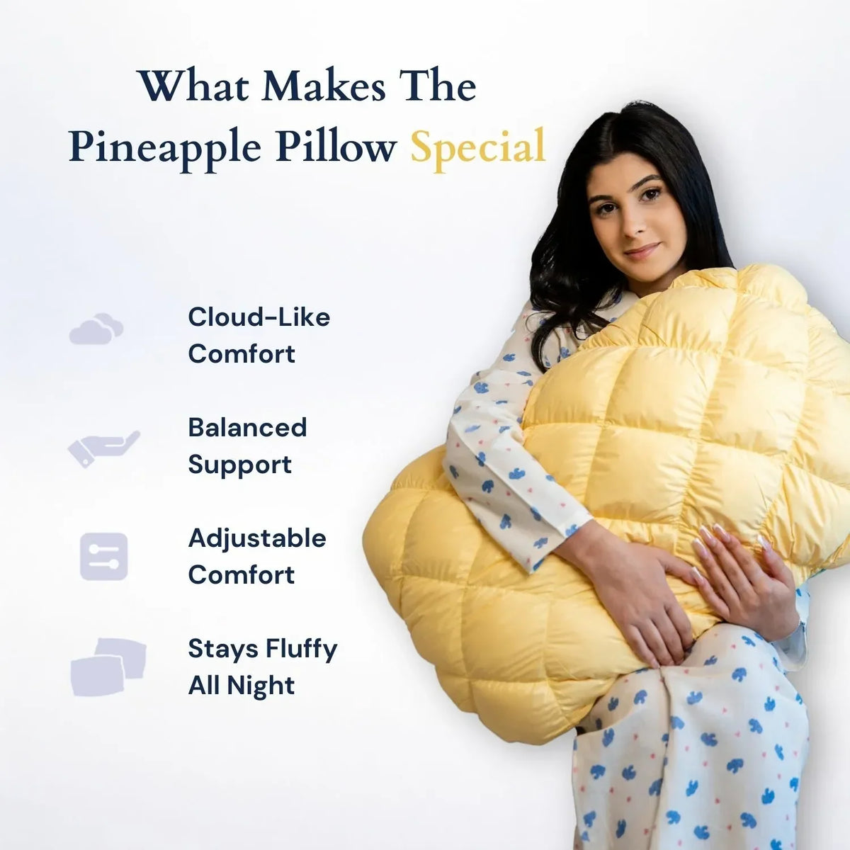 The Original Nublia Pineapple Pillow