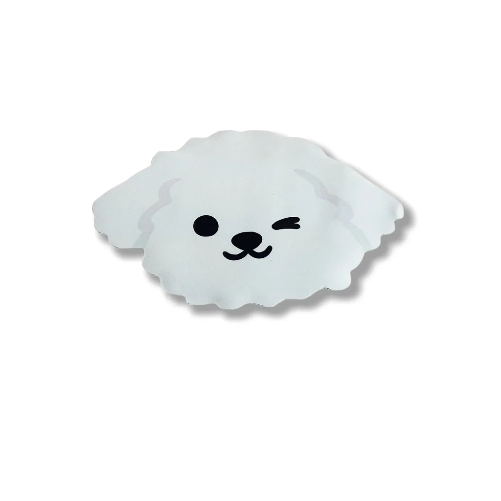Kawaii Cartoon Diatomaceous Earth Pet Mat – Water-Absorbent Quick-Drying Non-Slip Dog & Cat Dining Kennel Mat (3 Designs, 4 Sizes)